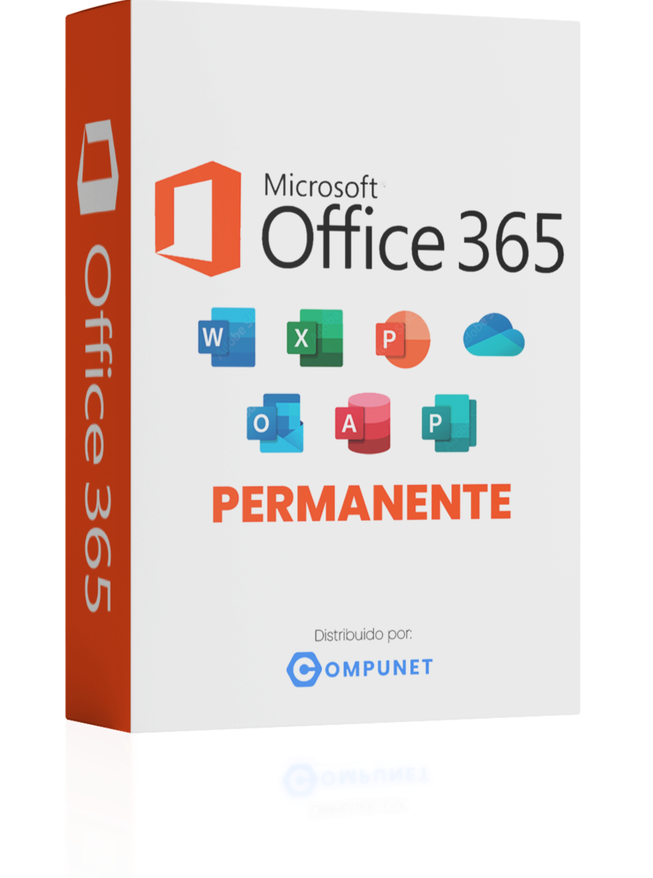 LICENCIA OFFICE 365 / 5 DISPOSTIVOS / 100 GB ONEDRIVE / PERMANENTE
