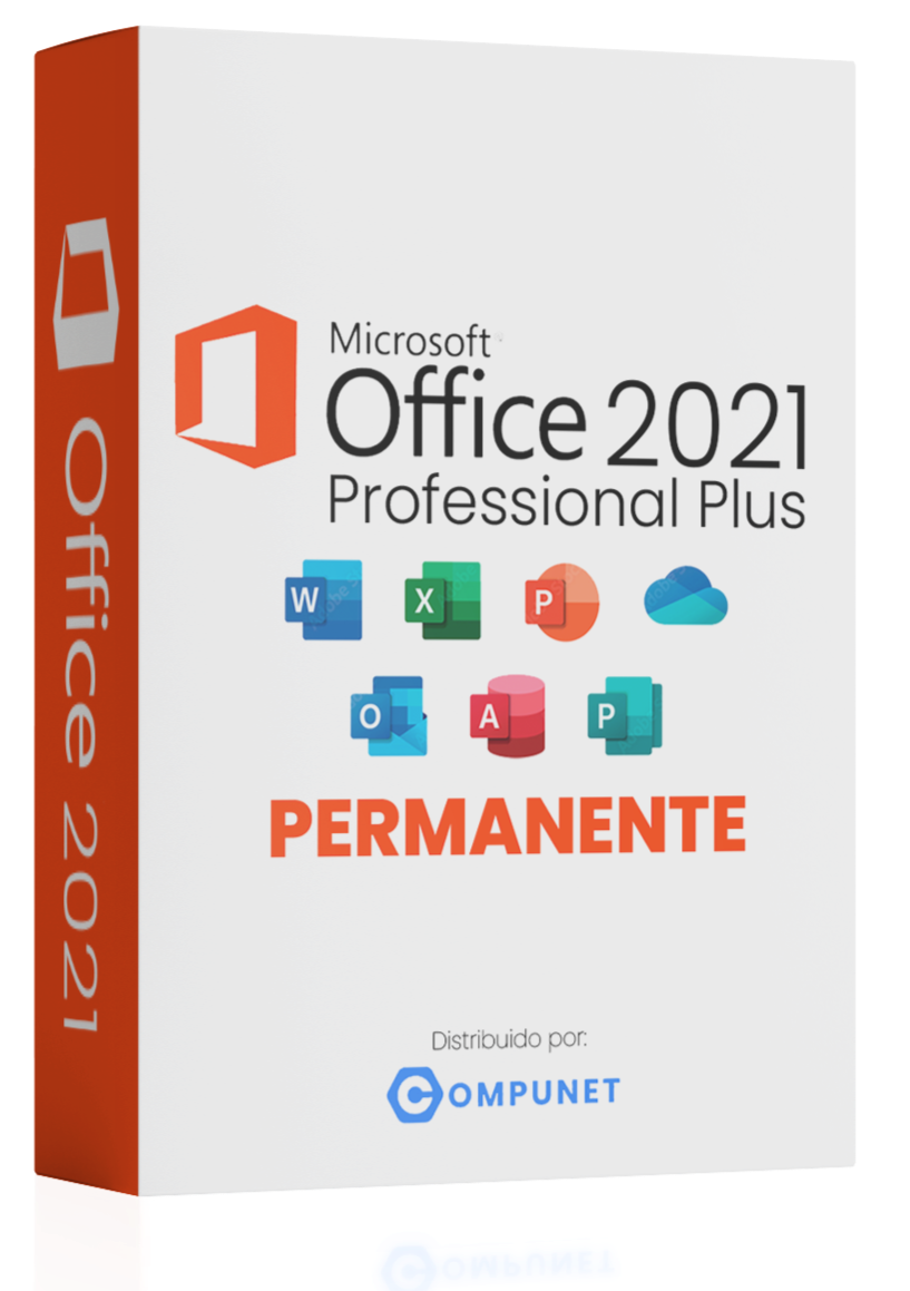 OFFICE 2021 PROFESSIONAL PLUS / PERMANENTE / 1 DISPOSTIVO