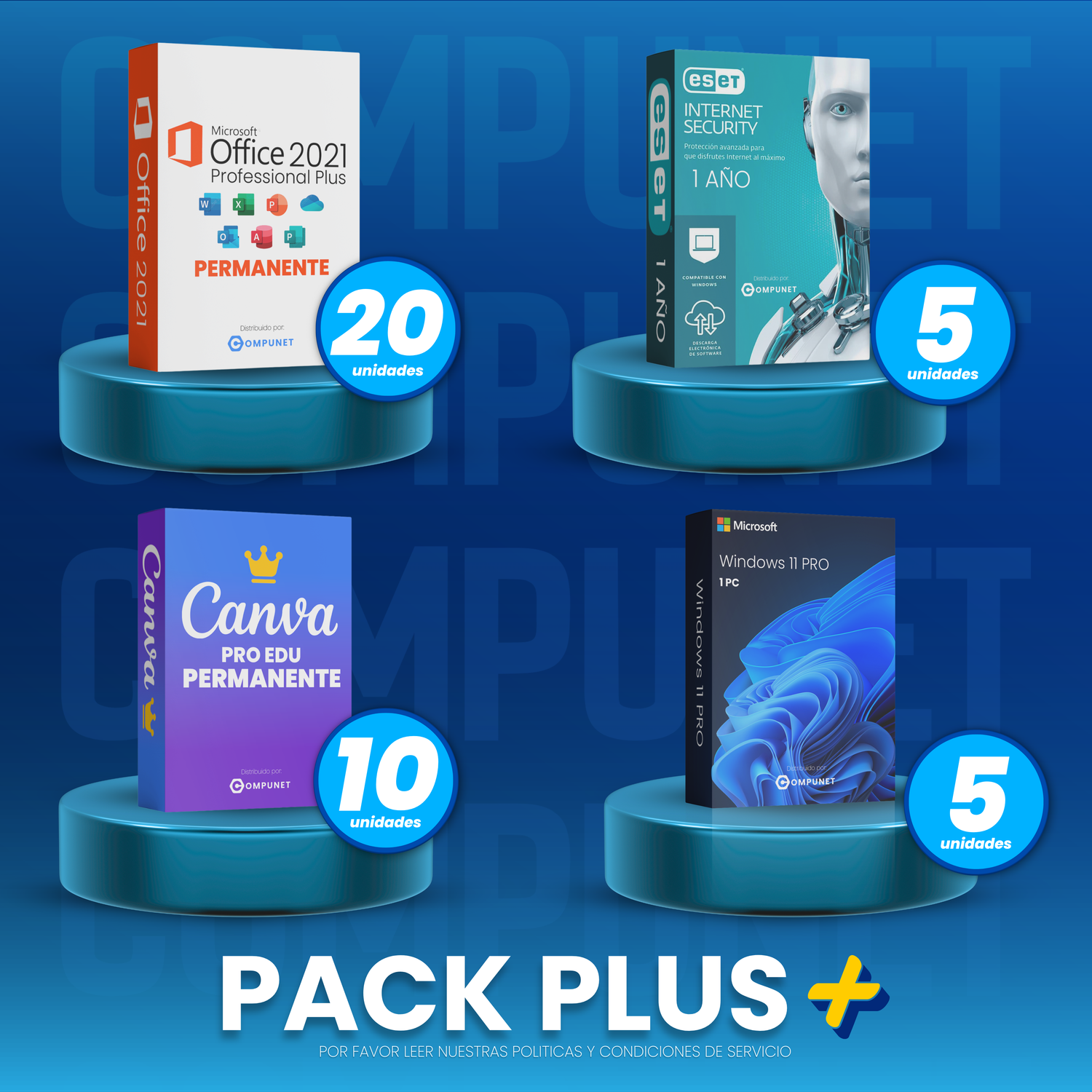 PACKS DE SOFTWARE