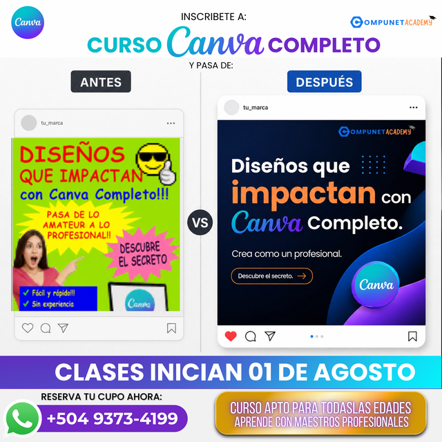 Canva Pro de cero a profesional