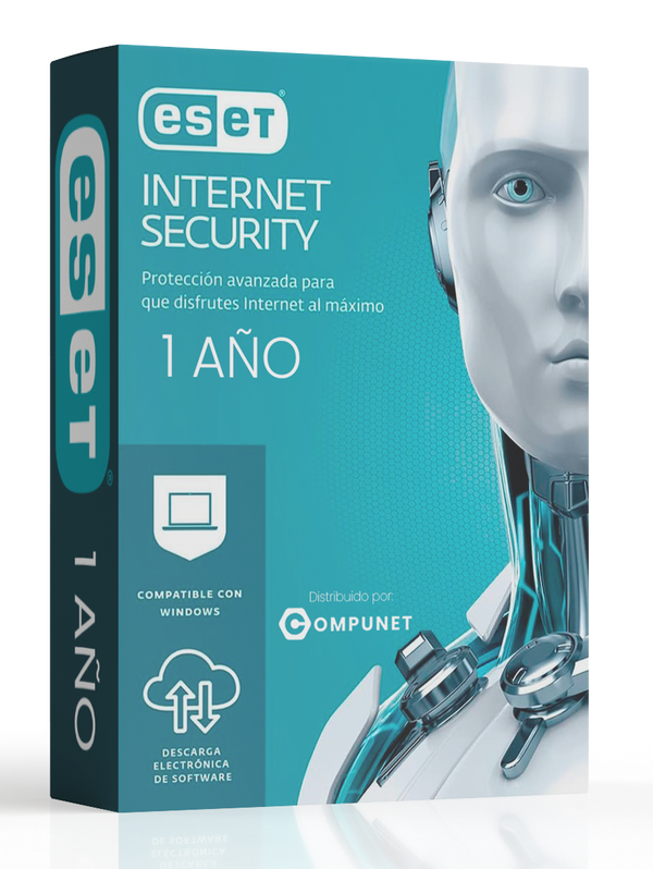 ANTIVIRUS ESET INTERNET SECURITY / 1 PC