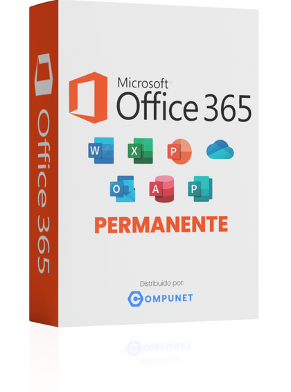 LICENCIA OFFICE 365 / 5 DISPOSTIVOS / 100 GB ONEDRIVE / PERMANENTE