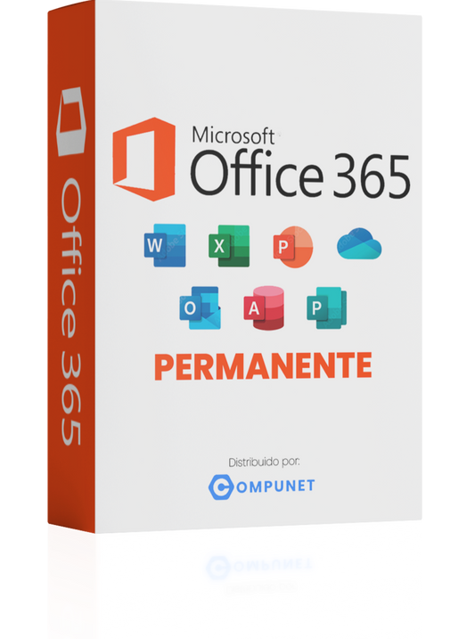 LICENCIA OFFICE 365 / 5 DISPOSTIVOS / 100 GB ONEDRIVE / PERMANENTE