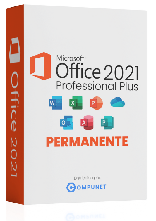 OFFICE 2021 PROFESSIONAL PLUS / PERMANENTE / 1 DISPOSTIVO