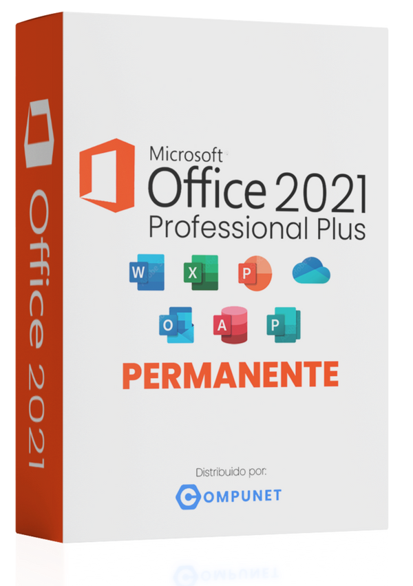 OFFICE 2021 PROFESSIONAL PLUS / PERMANENTE / 1 DISPOSTIVO