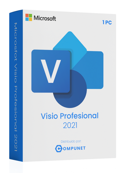 MICROSOFT VISIO PROFESIONAL 2021 / 1 PC / OEM