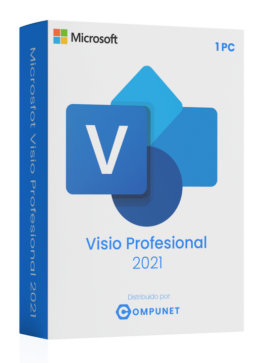 MICROSOFT VISIO PROFESIONAL 2021 / 1 PC / OEM