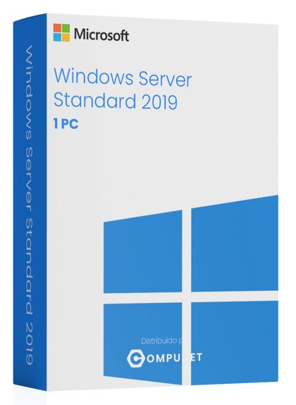 LICENCIA WINDOWS SERVER STANDARD 2019 / OEM / 1 PC