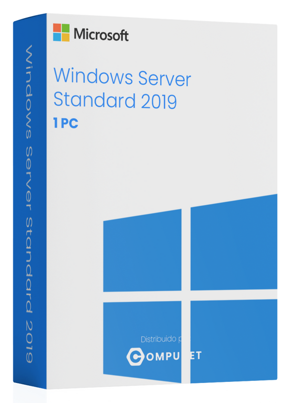 LICENCIA WINDOWS SERVER STANDARD 2019 / OEM / 1 PC