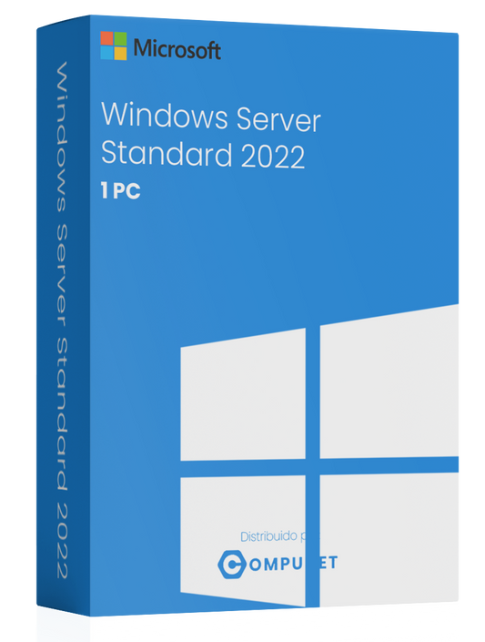 LICENCIA WINDOWS SERVER STANDARD 2022 / OEM / 1 PC