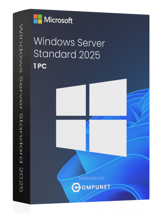 LICENCIA WINDOWS SERVER STANDARD 2025 / OEM / 1 PC