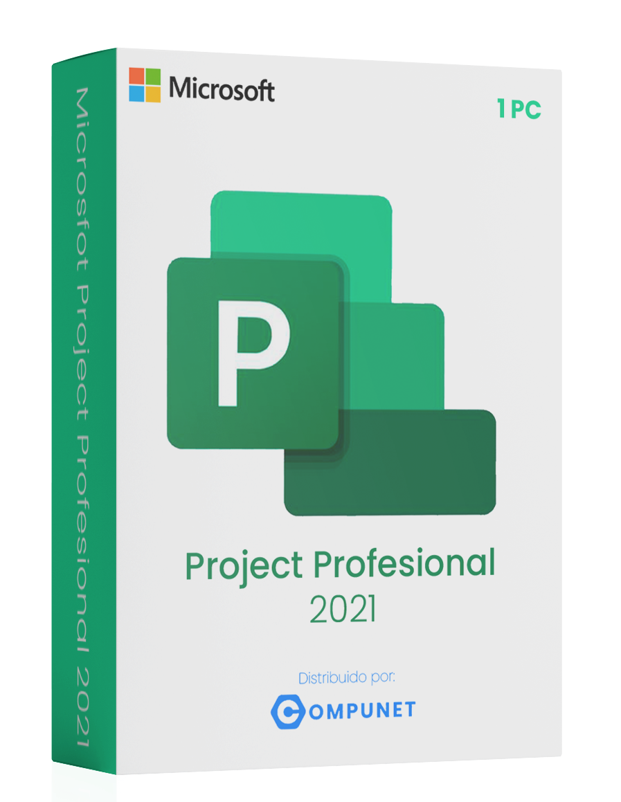 MICROSOFT PROJECT PROFESIONAL 2021 / 1 PC / OEM